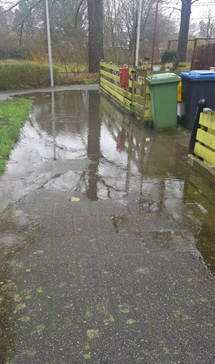 Opvallend veel meldingen wateroverlast in stad Schagen