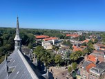 Schagen stad van boven gezien