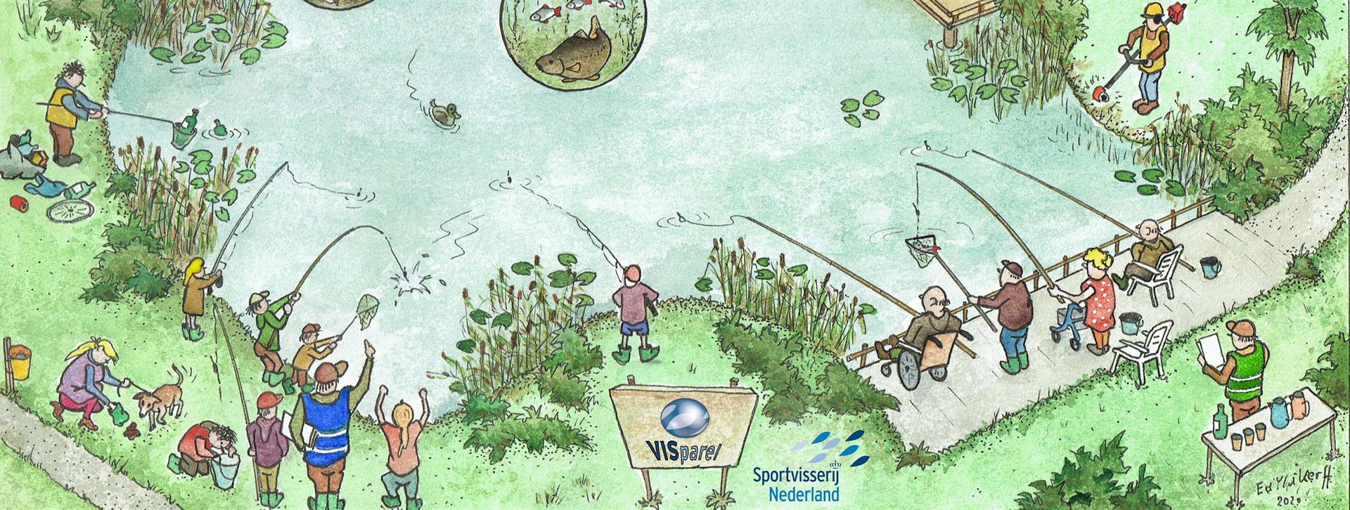 VisParel Piet Mondriaanpark Schagen