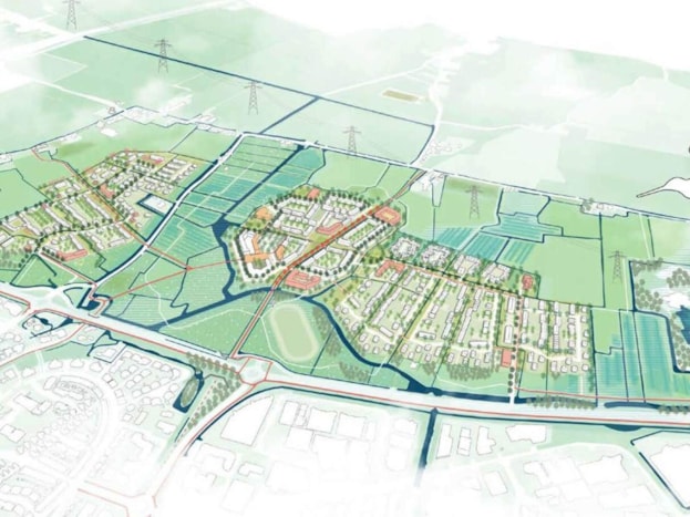 Plan Schagen-Oost vogelvlucht illustratie sept 2026