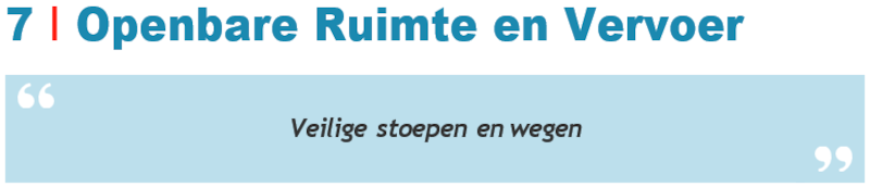 Openbare ruimte en Vervoer